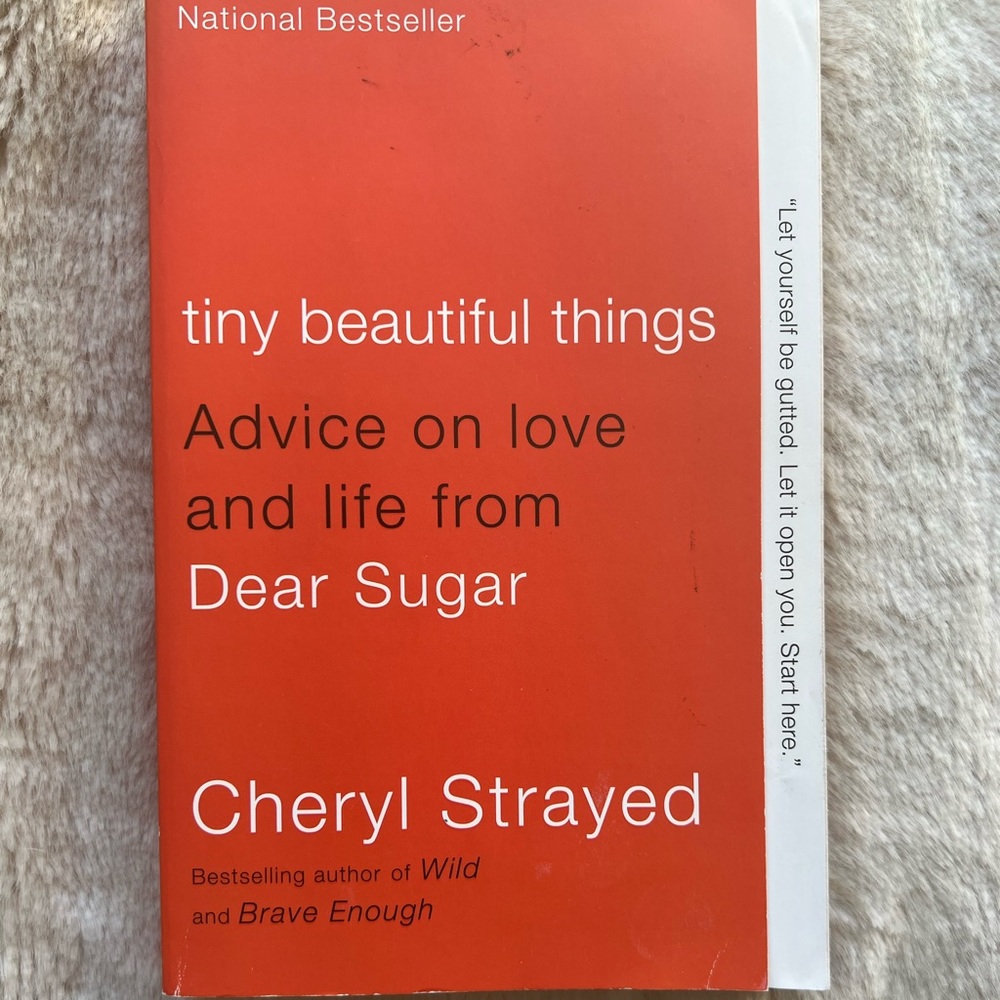 Tiny beautiful things book